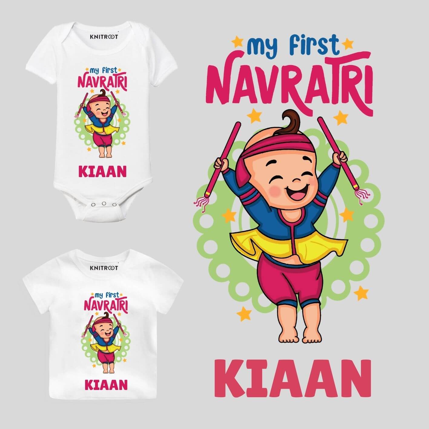 First Navratri Boy Outfit garba outfit for boy