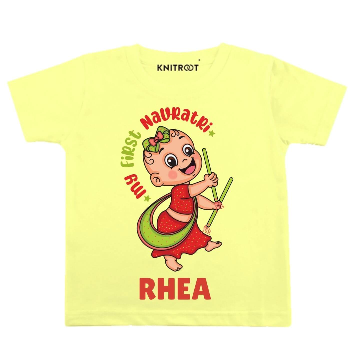 First Navratri Girl Outfit First Navratri Girl Outfit