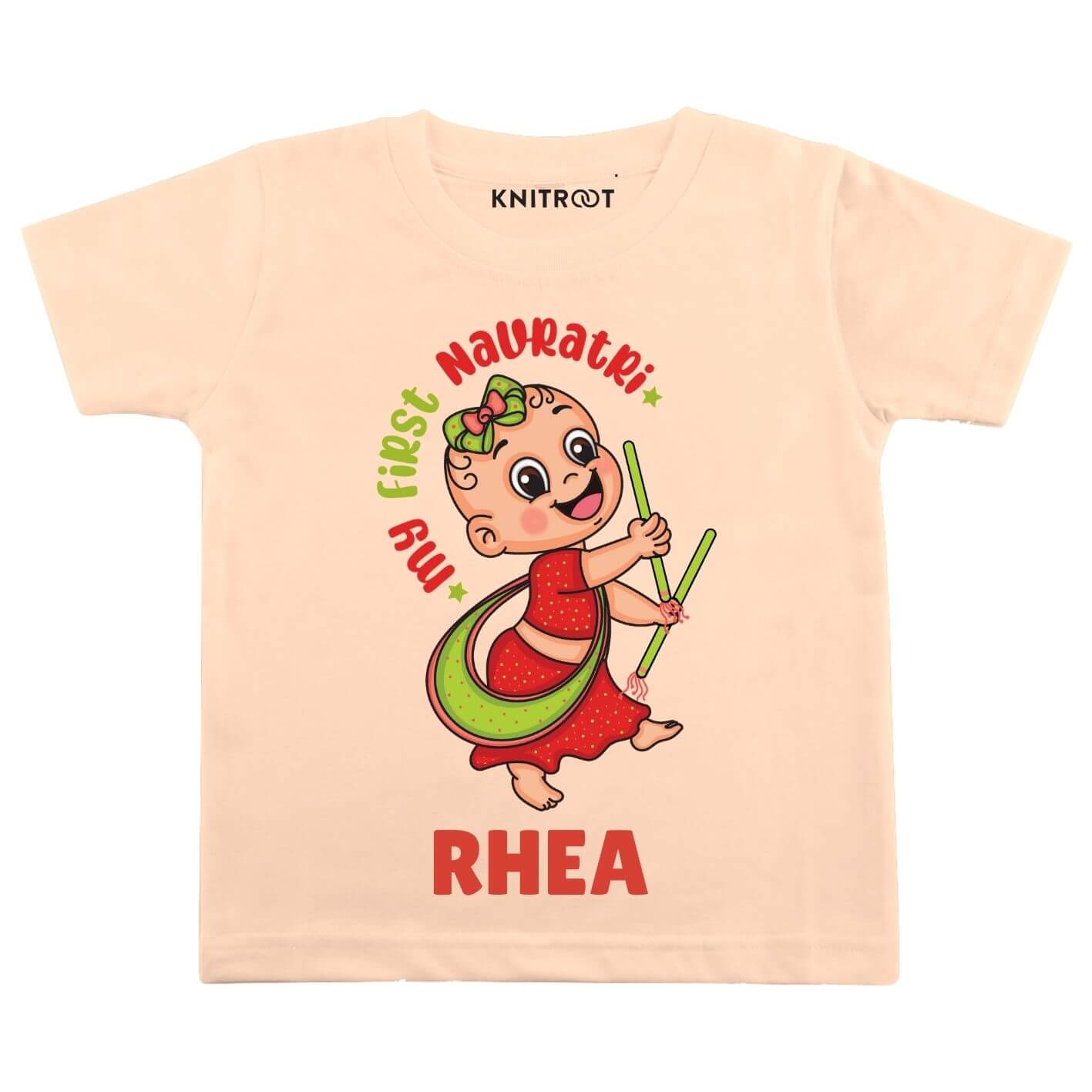 First Navratri Girl Outfit