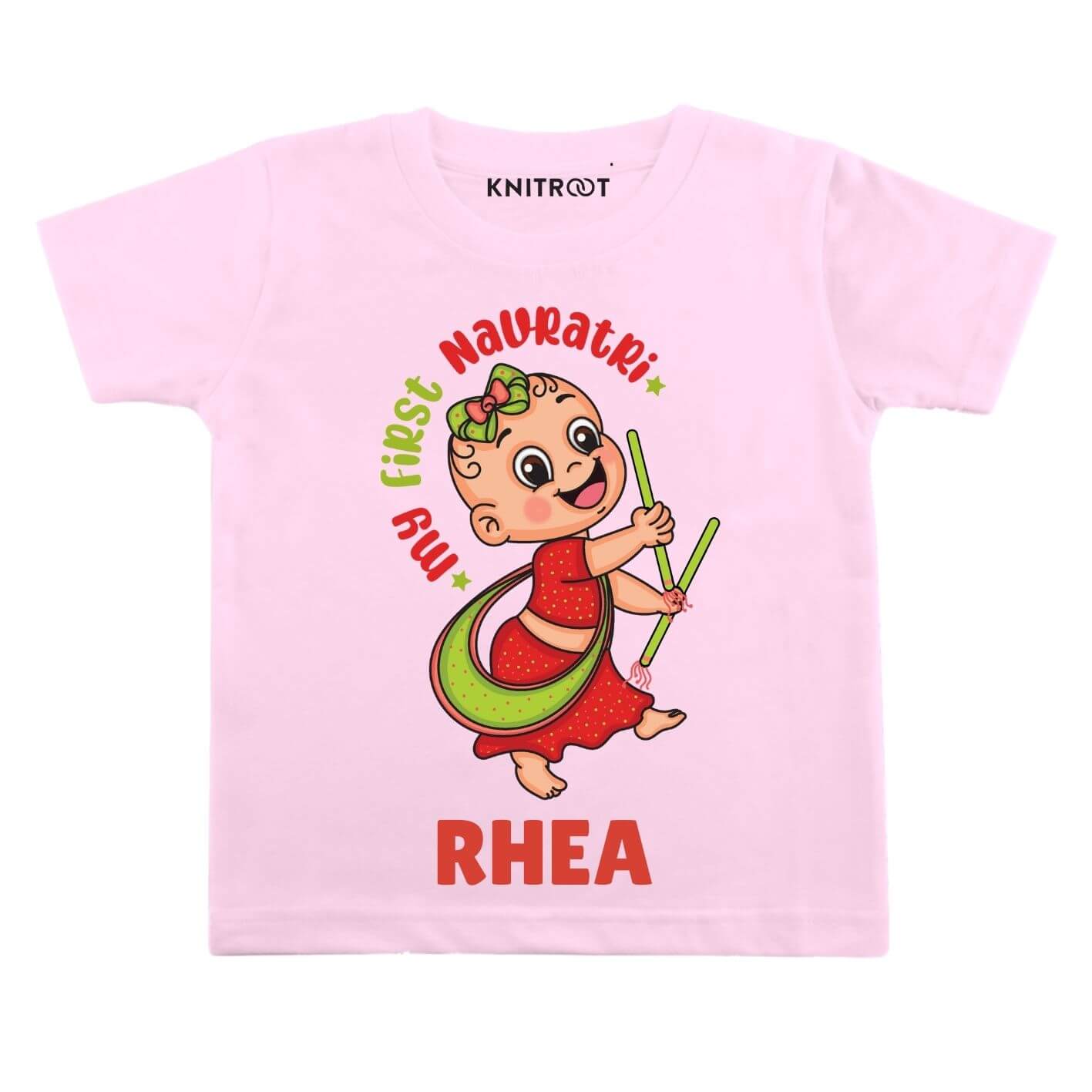 First Navratri Girl Outfit