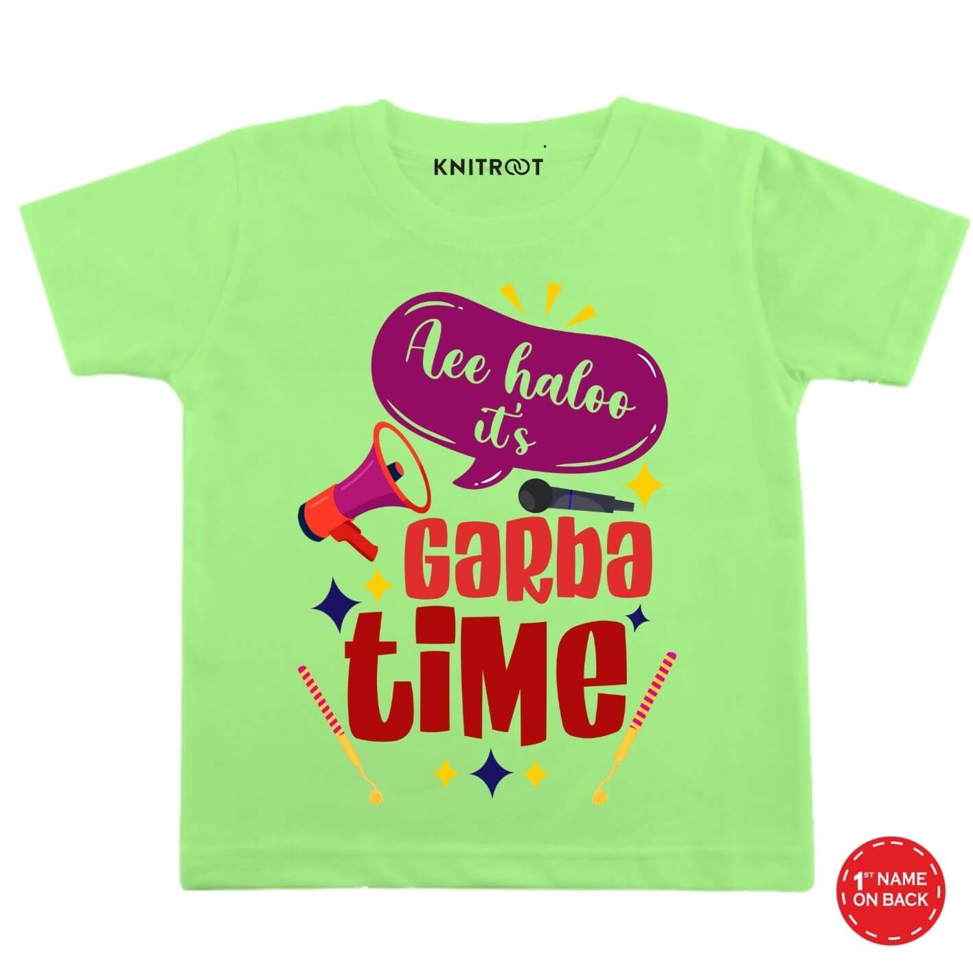Garba Time Onesie & Tshirt g t