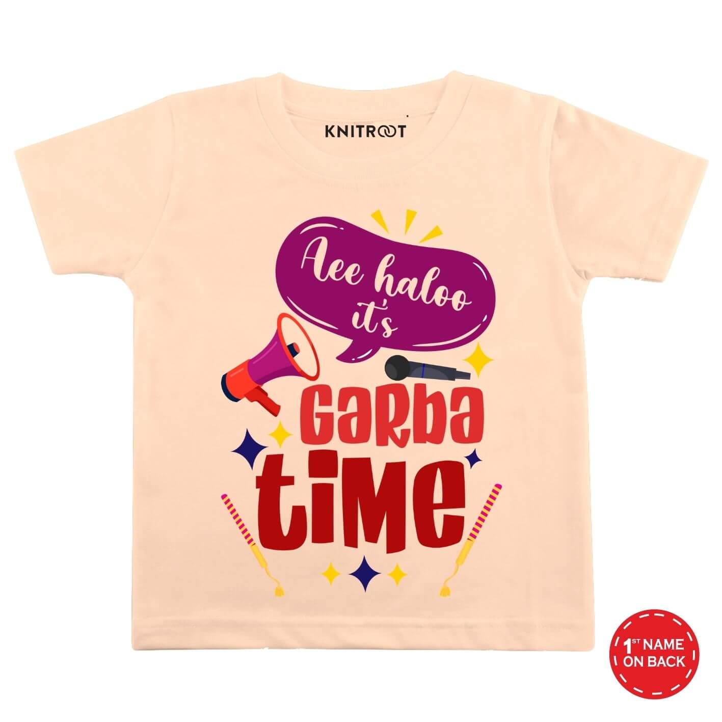 Garba Time Onesie & Tshirt pe t