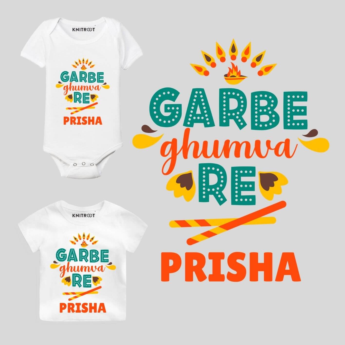 Garbe ghumva Baby Outfit dandiya dress