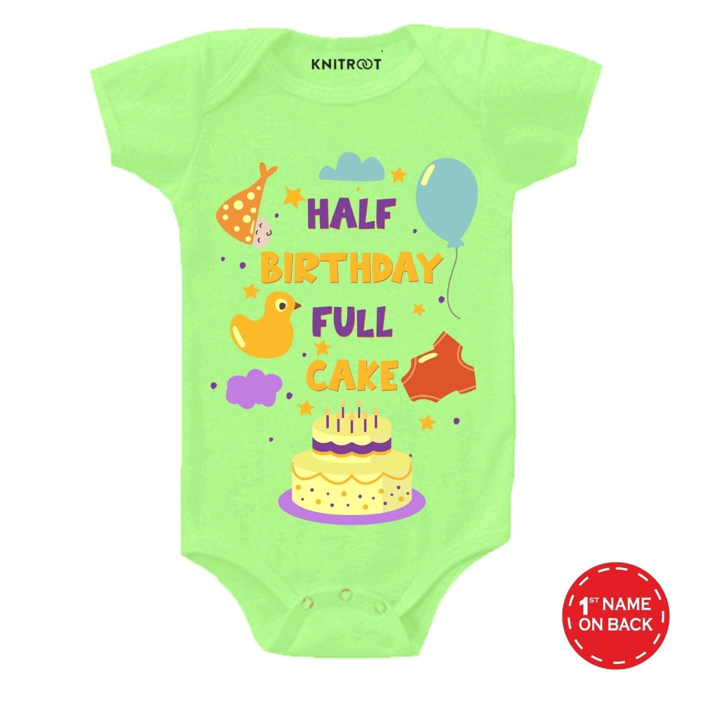 Half Birthday Full Cake g r