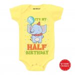 Its half birthday Baby Wear