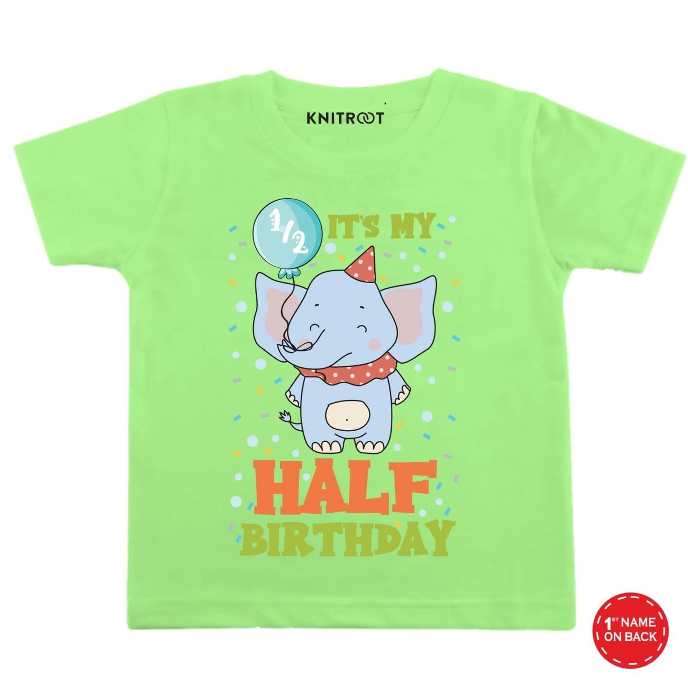 Its half birthday Baby Wear g t