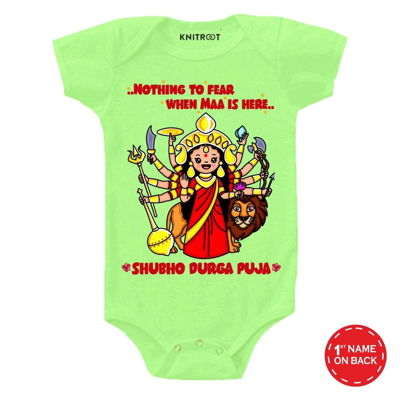 Maa is Here Onesie & Tshirt