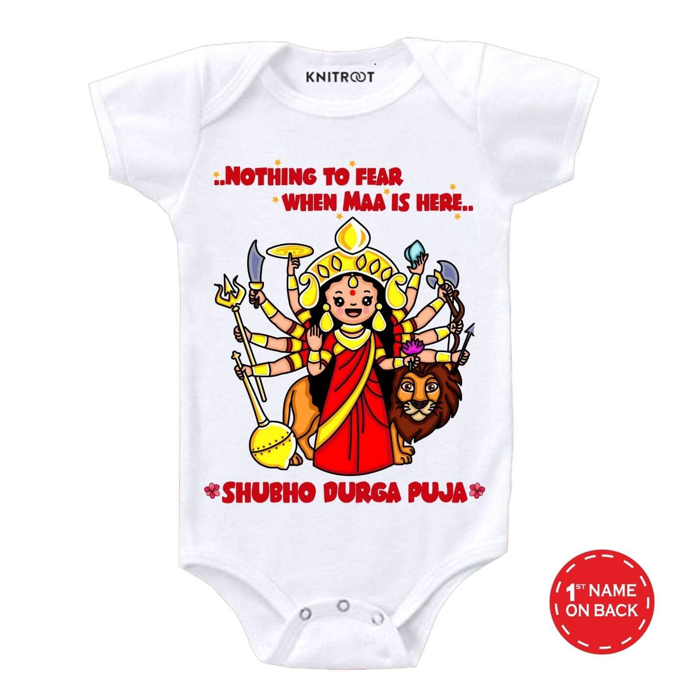 Maa is Here Onesie & Tshirt w r