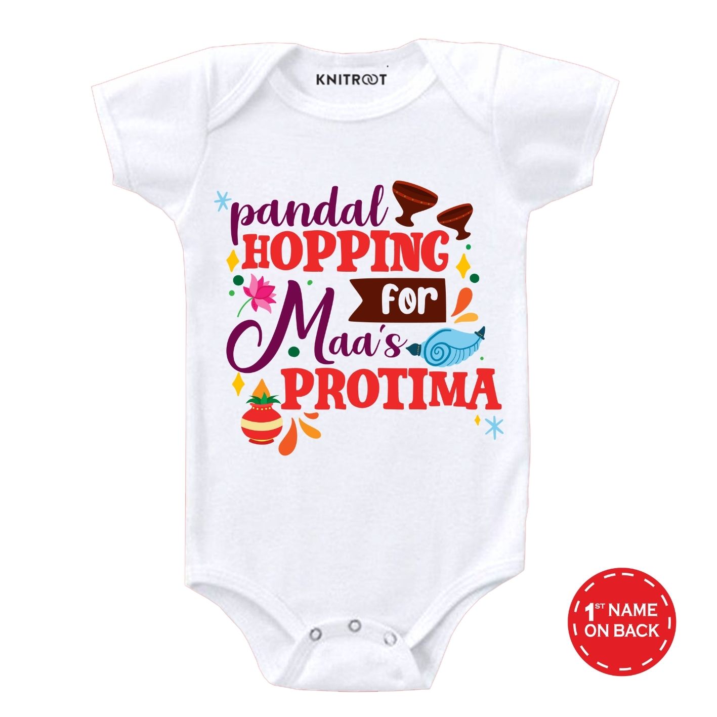 Maa's Protima Baby Outfit wh r