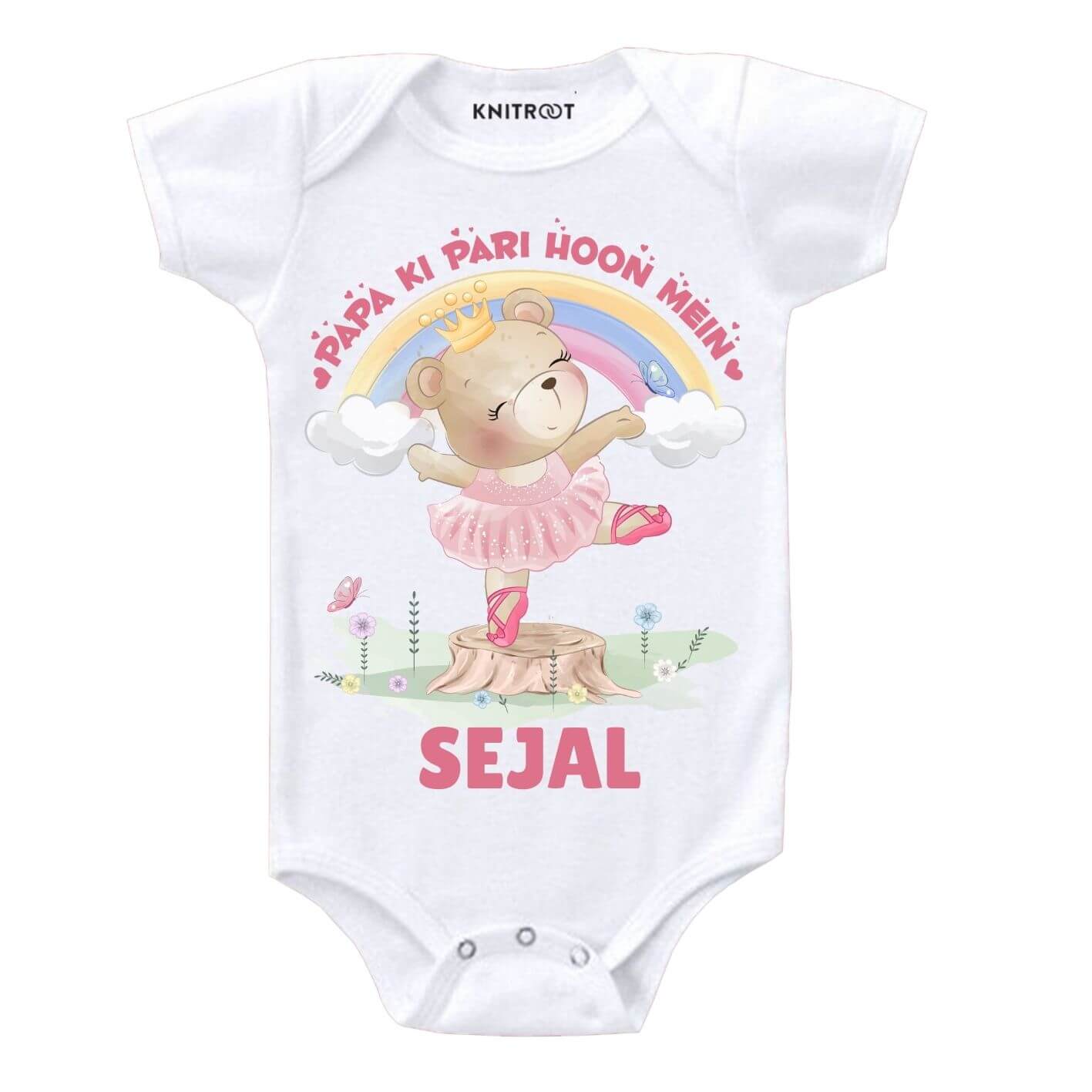 Papa Ki Pari Onesie & Tshirt