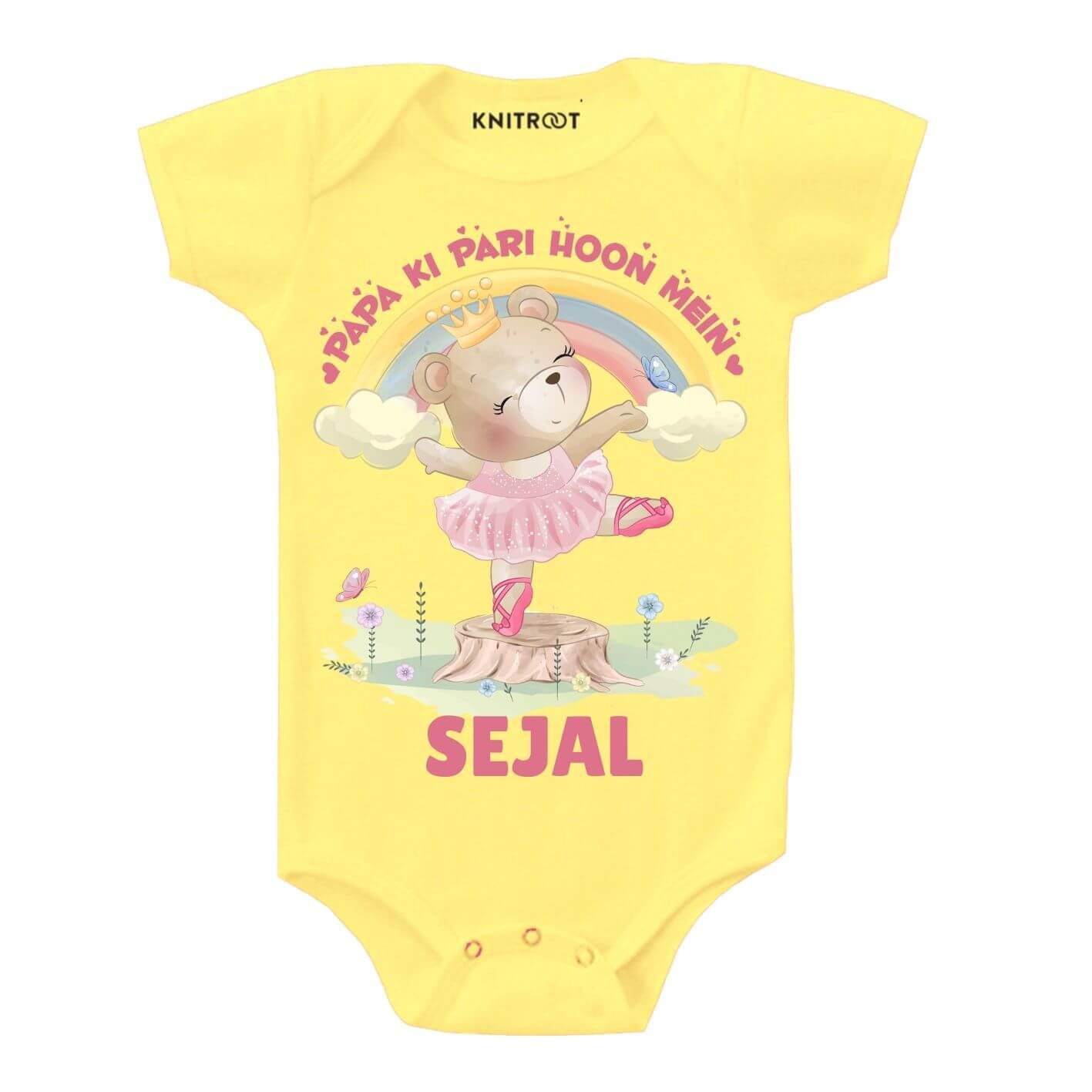 Papa Ki Pari Onesie & Tshirt