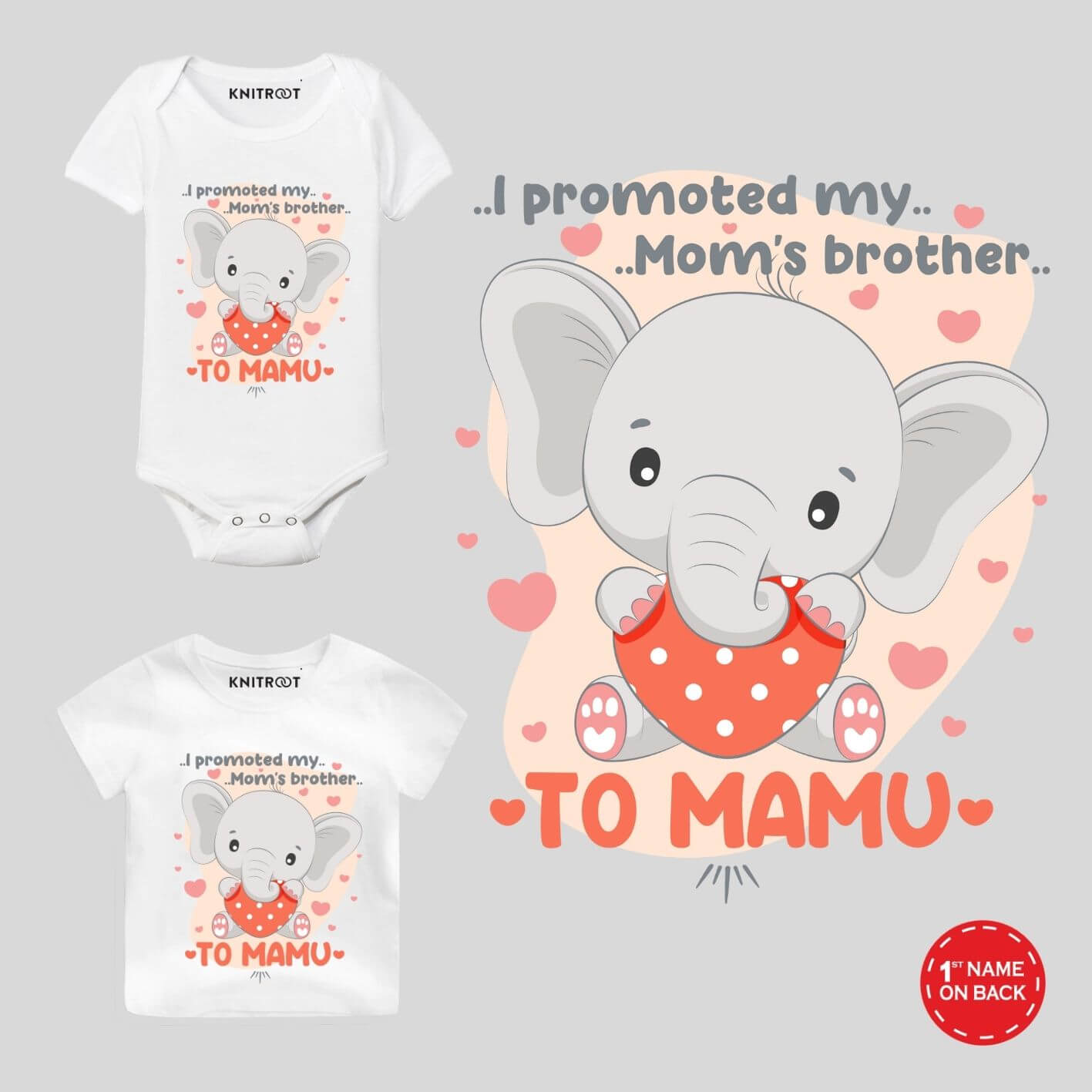 Promoted Mom's Brother Outfit