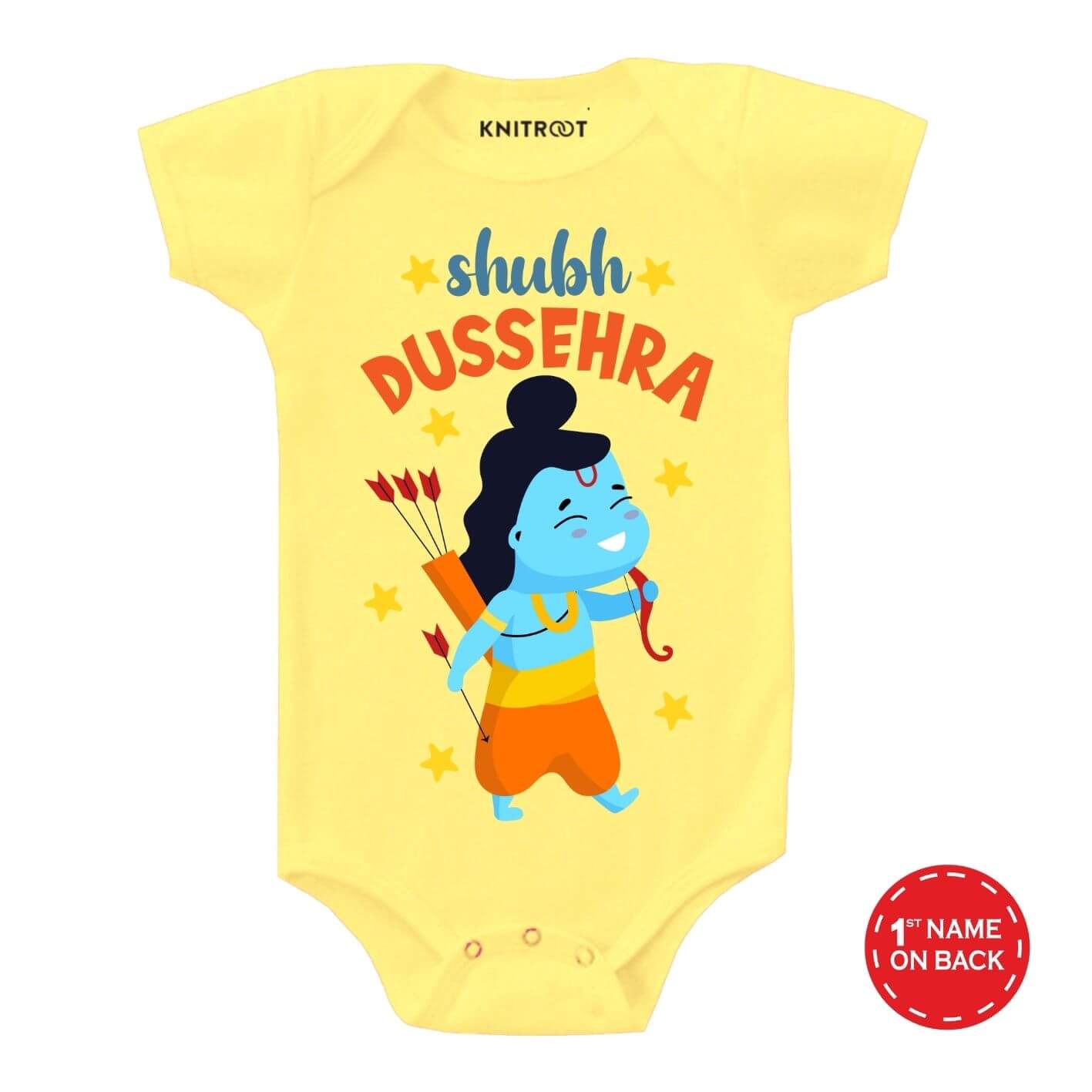 Shubh Dussehra Baby Outfit