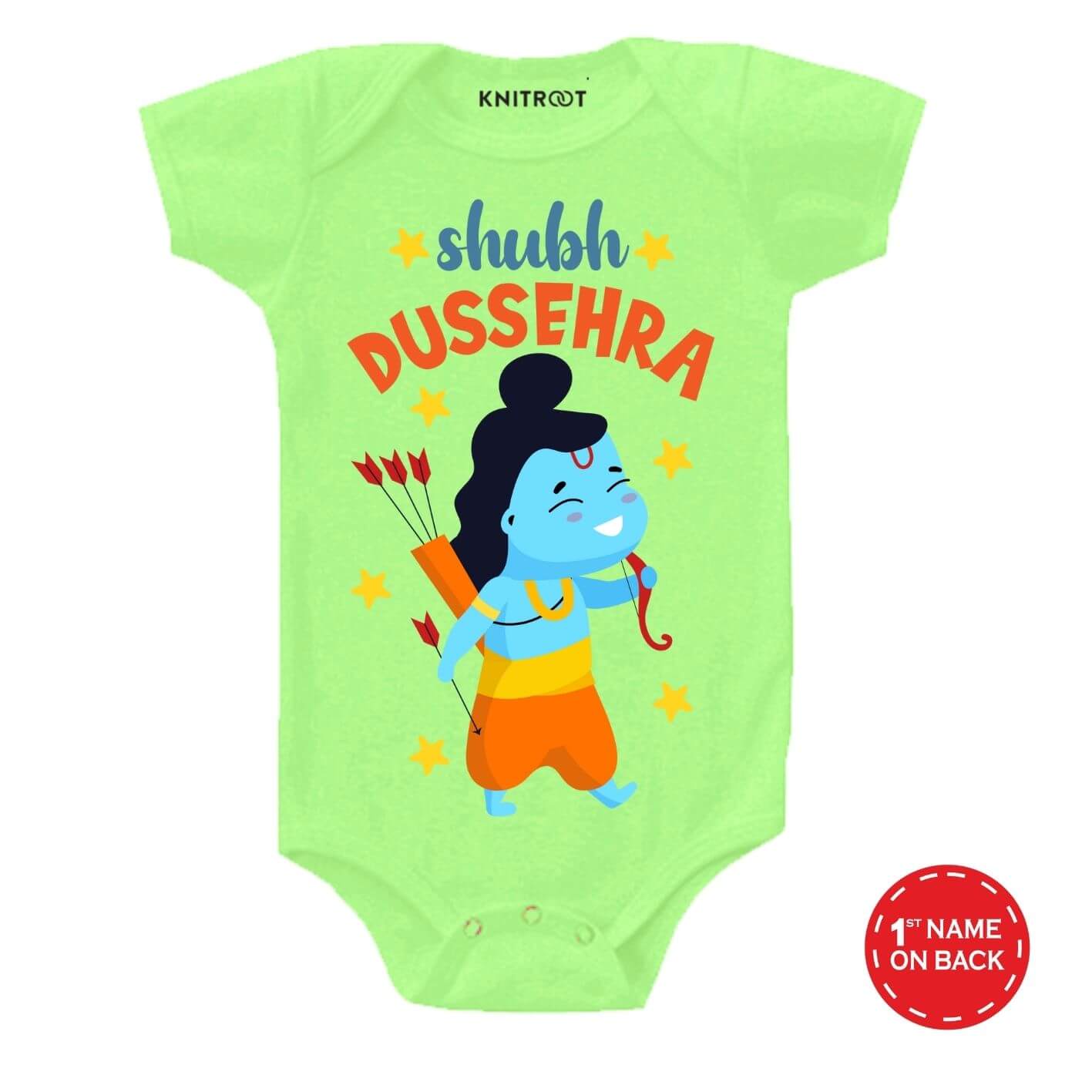 Shubh Dussehra Baby Outfit g r