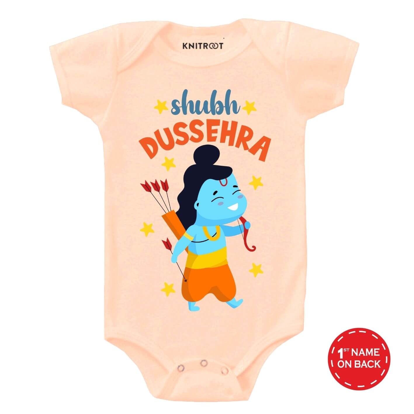 Shubh Dussehra Baby Outfit pe r