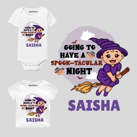 Spook Tacular Night Baby Outfit