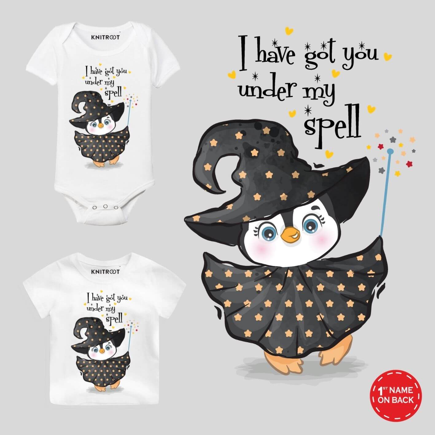 Under my spell Baby Outfit infant halloween costumes