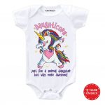 Unicorn Design Baby Clothes