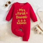 my first diwali baby clothes