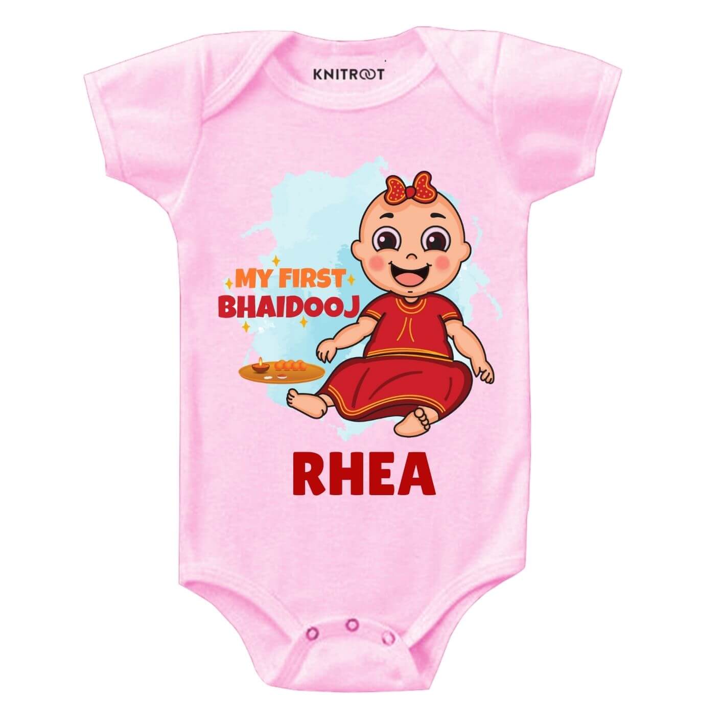 Girl First Bhaidooj Outfit pi r