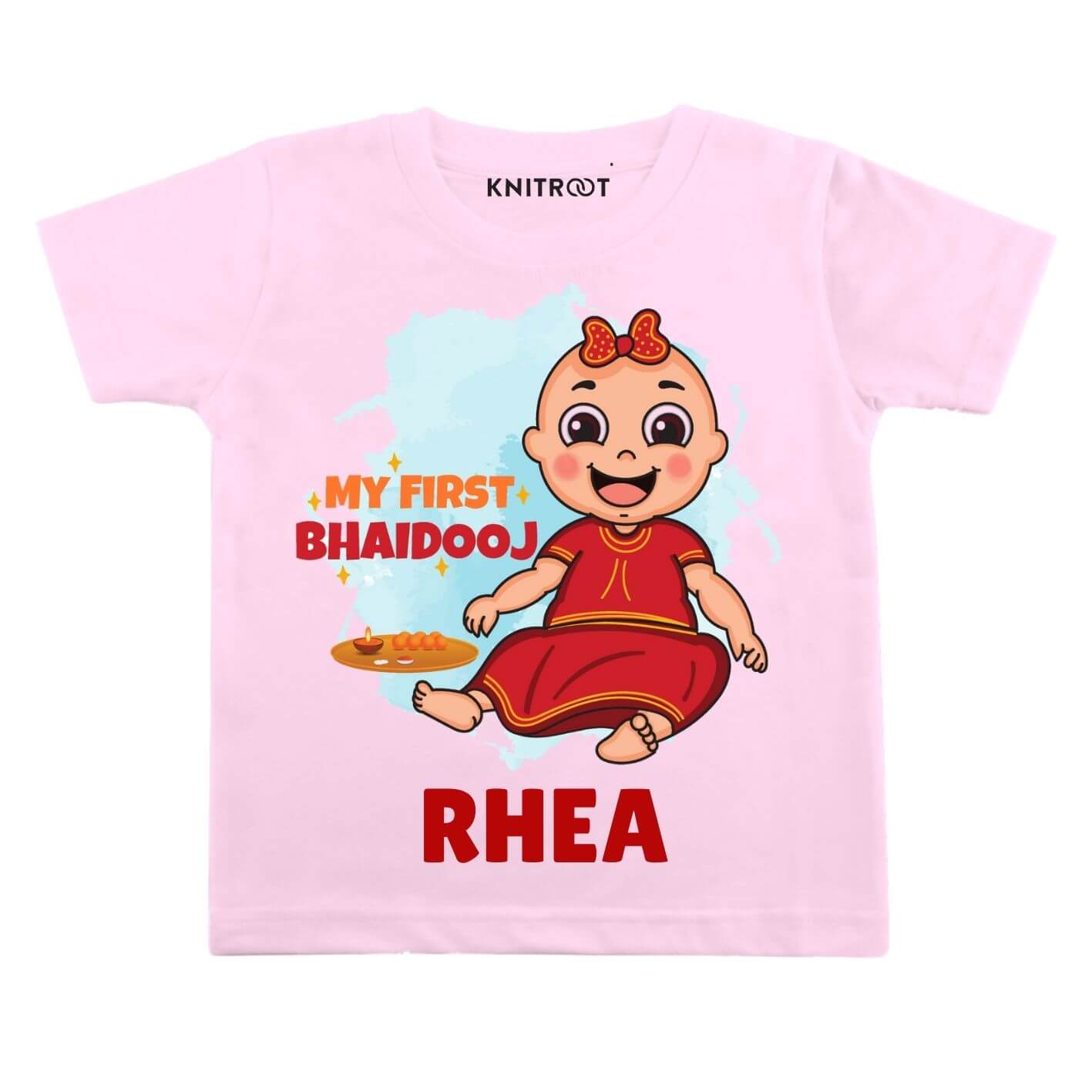 Girl First Bhaidooj Outfit pi t