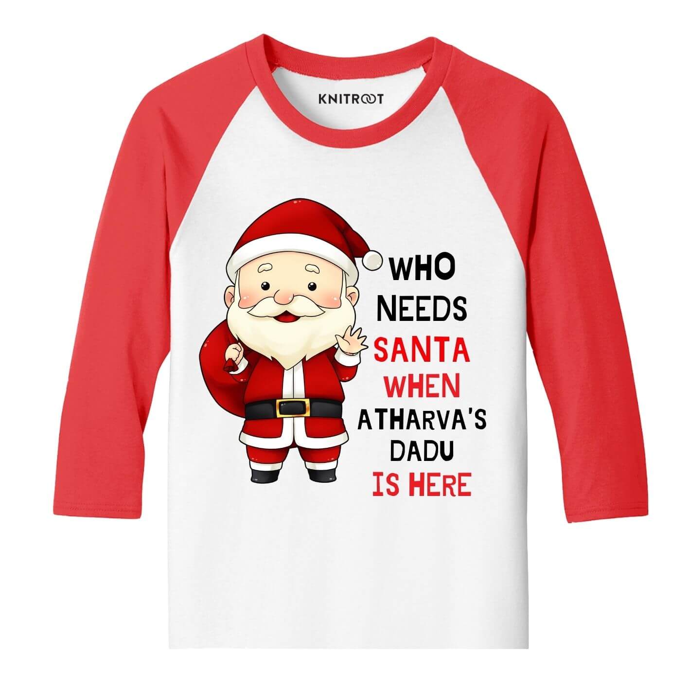 Santa Dadu is Here tee
