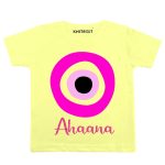 evil eye newborn gliter pnk cvr