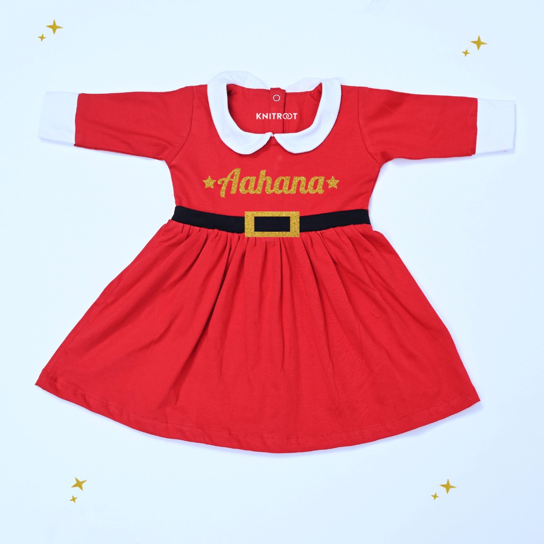 frock baby girl christmas dress