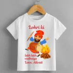 Lohri Dress For Newborn Baby