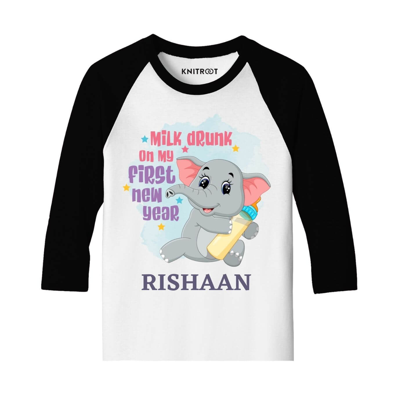 milk drunk first new year tee