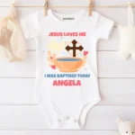 Jesus Loves Me Baby Outfit