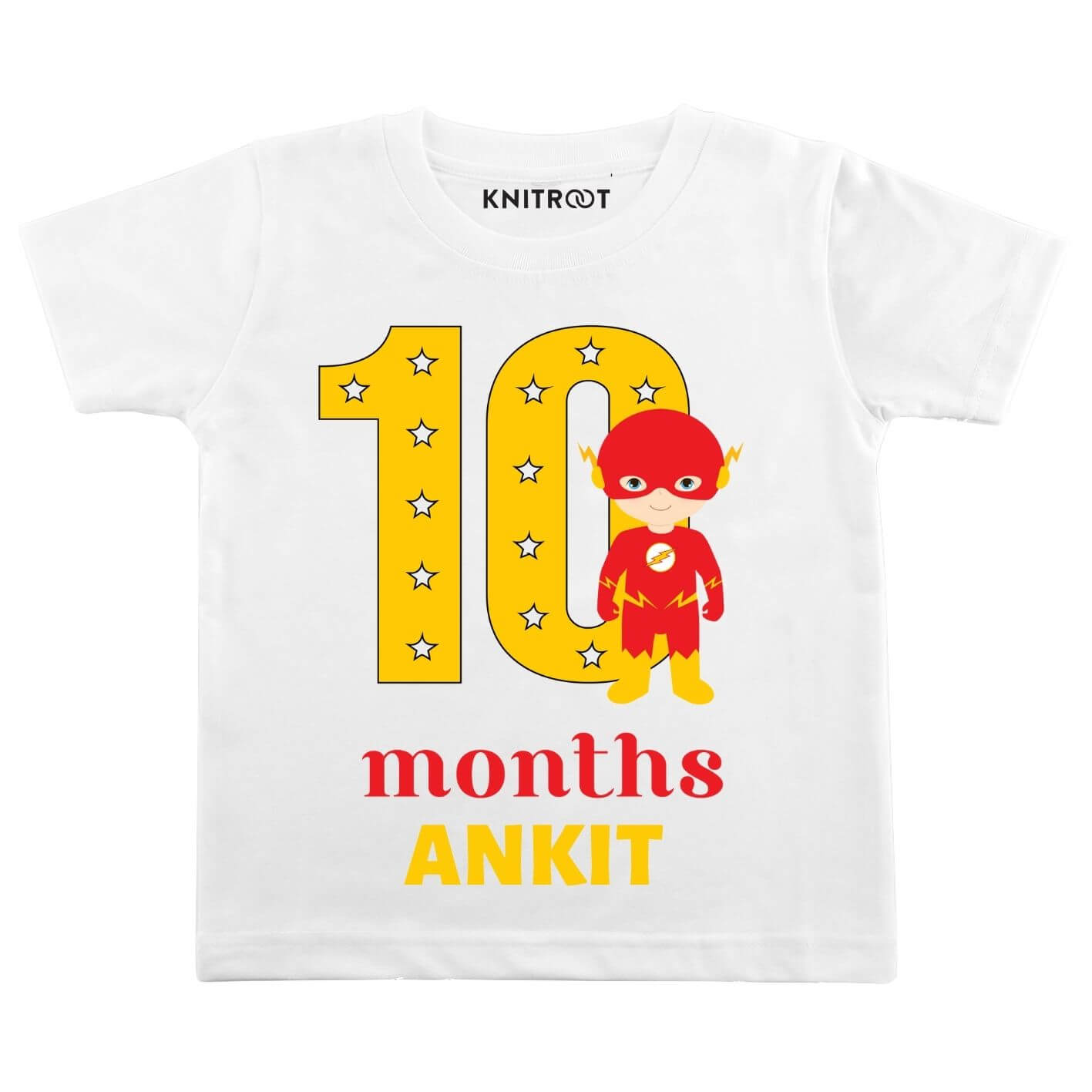 10 month hero tshirt
