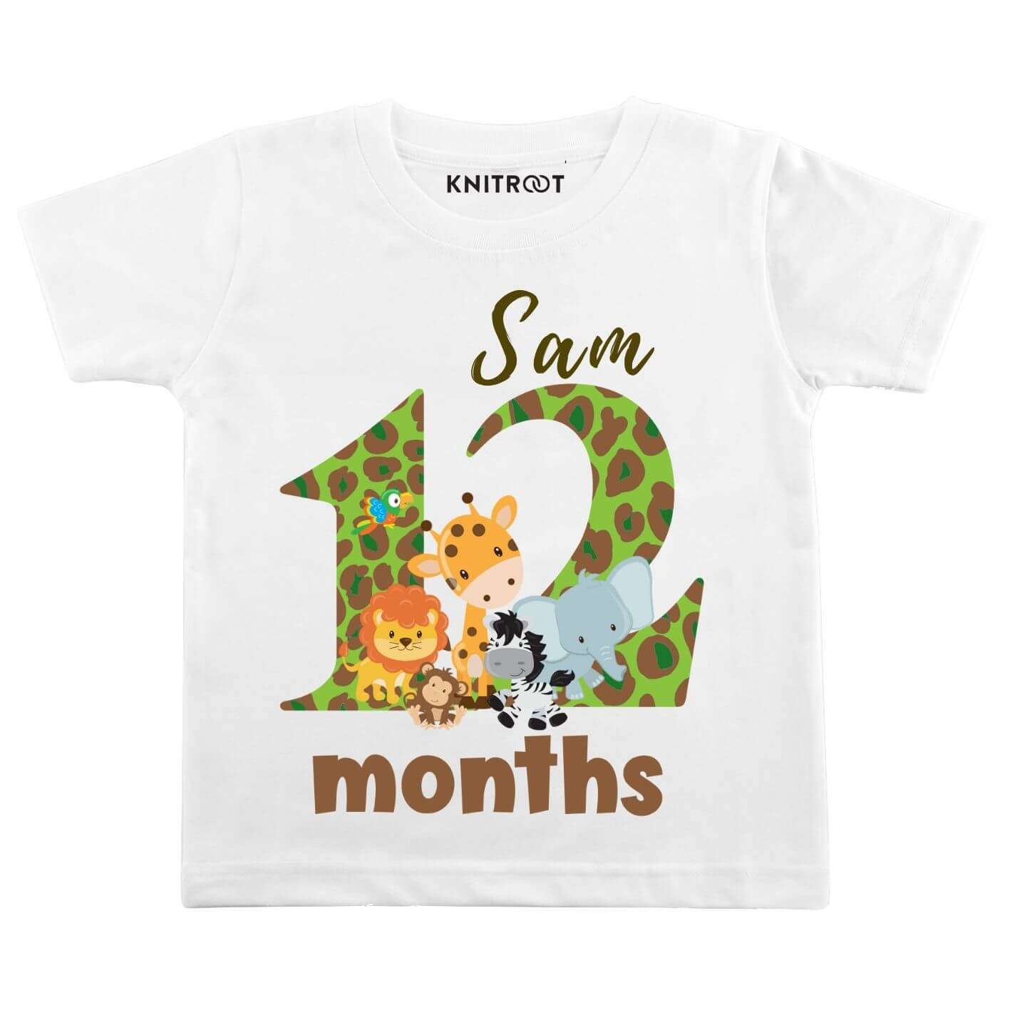 12 month jungle tshirt