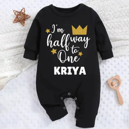 Halfway to One Crown Jumpsuit