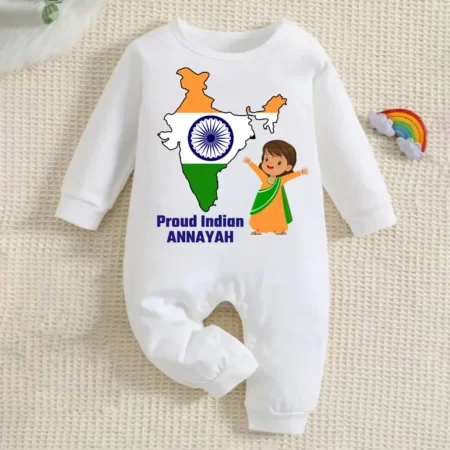 republic day dress for baby girl