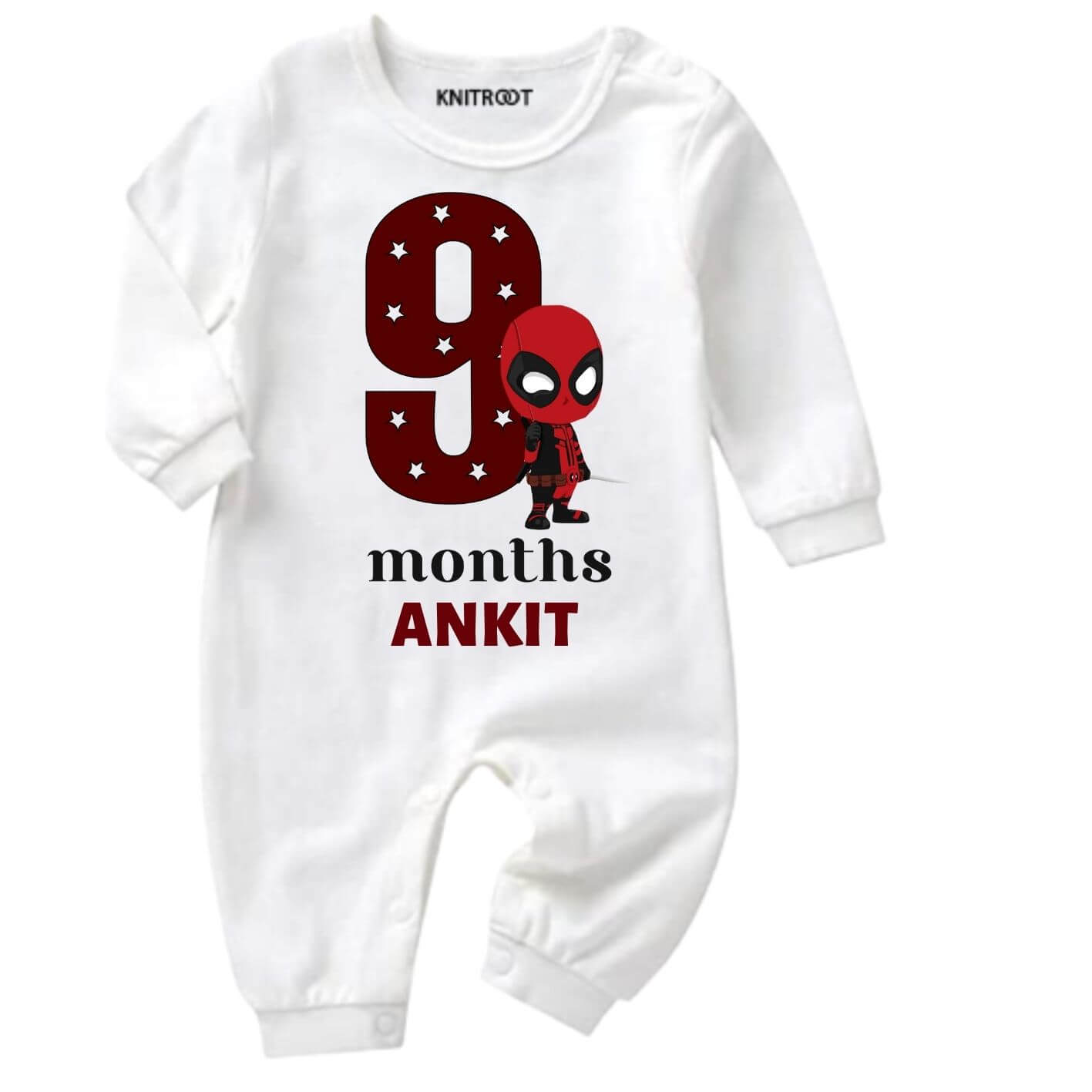 9 month hero jumpsuit