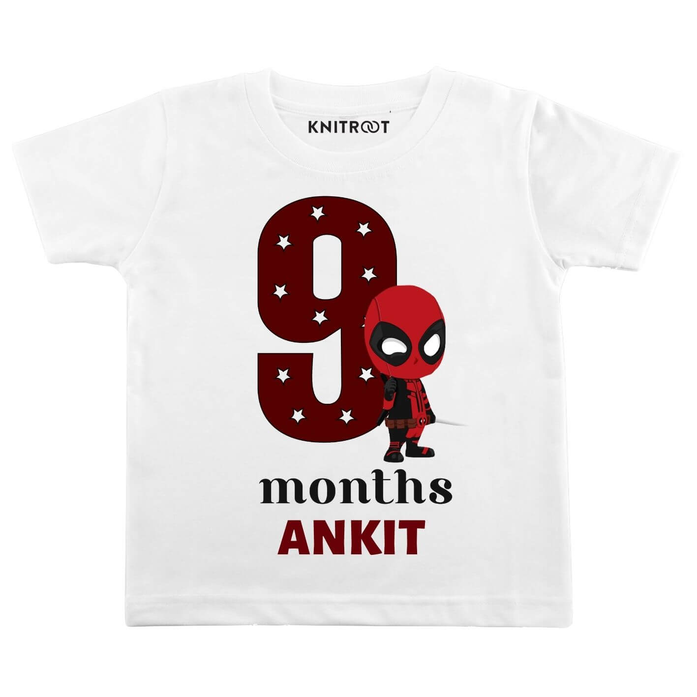 9 month hero tshirt