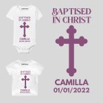 Baptised In Christ Baby Wear