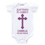 Baptised In Christ Baby Wear
