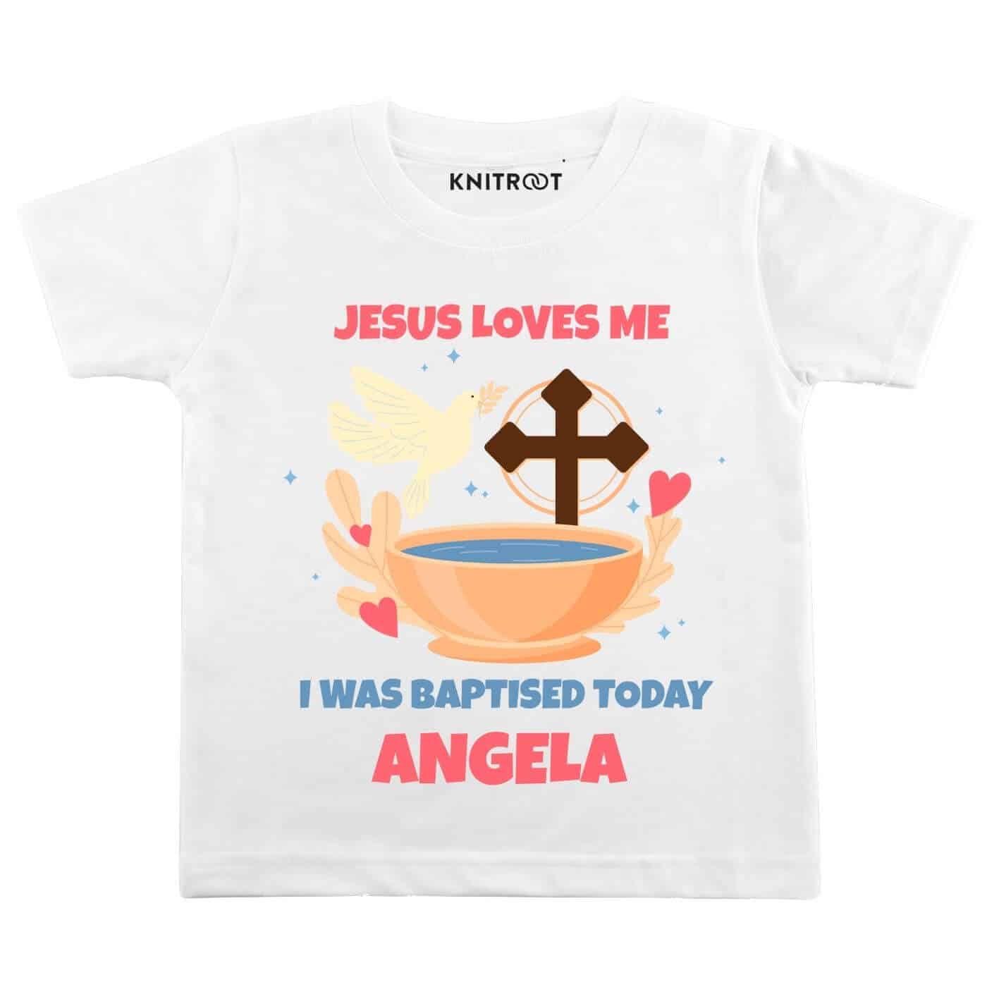 Jesus Loves Me Baby Outfit wt