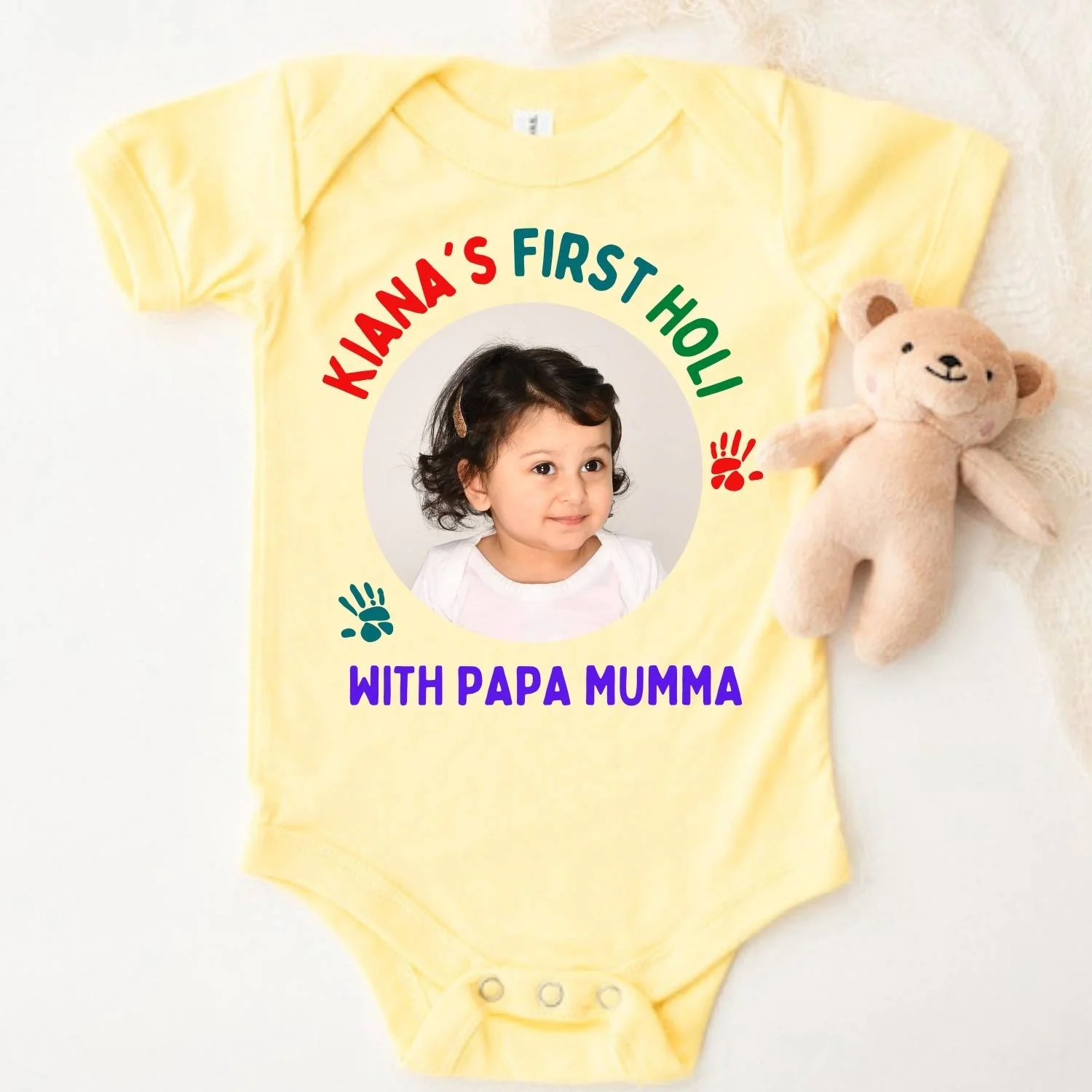 26 Babys first holi T sirt