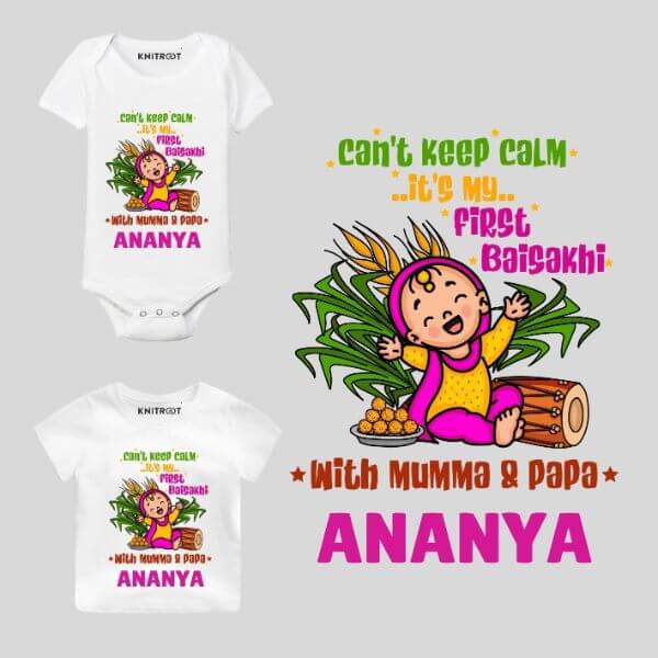 First Baisakhi first baisakhi clothes for kids