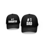 Dad Daughter Combo Black Cap