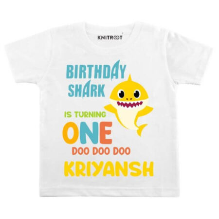 Birthday Shark Boy Personalized Wear