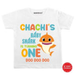 Chachi's shark turning one Baby Wear
