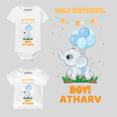 Half Bday Baby Boy Clothes