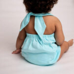 Baby Onesie with Back Tie Up