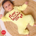 New to the Crew Newborn Baby Jumpsuit