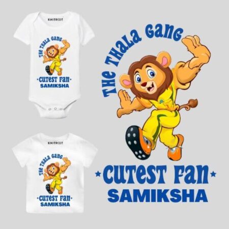 CSK Kids Jersey with Baby Name