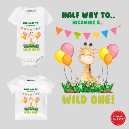 Half Way Wild One Baby Outfit
